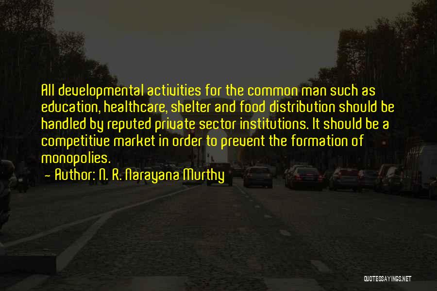 Monopolies Quotes By N. R. Narayana Murthy