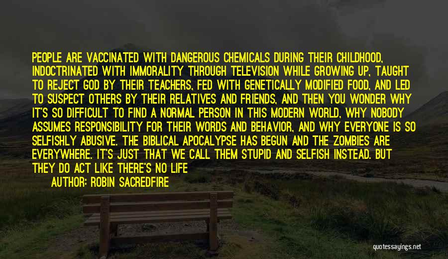 Monsanto Quotes By Robin Sacredfire