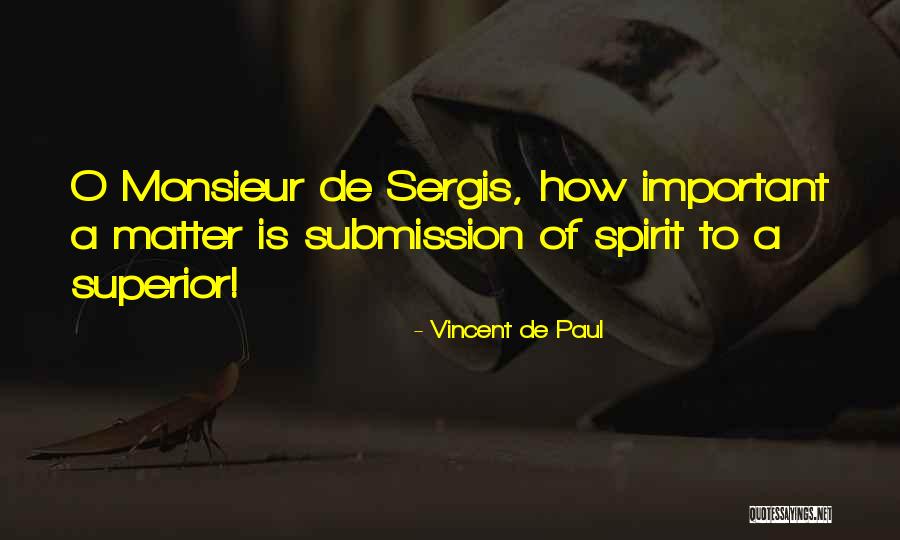 Monsieur D'arque Quotes By Vincent De Paul