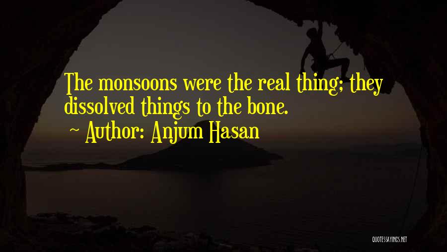 Monsoon Quotes By Anjum Hasan