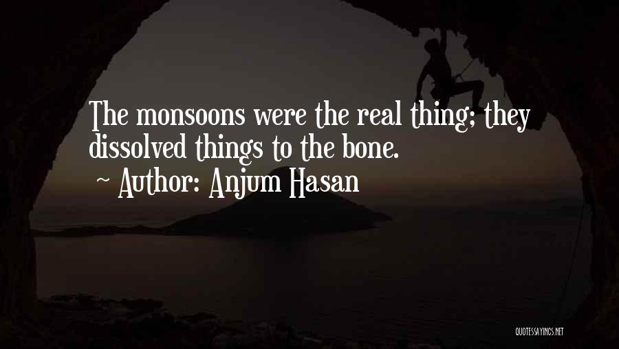 Monsoon Rain Quotes By Anjum Hasan