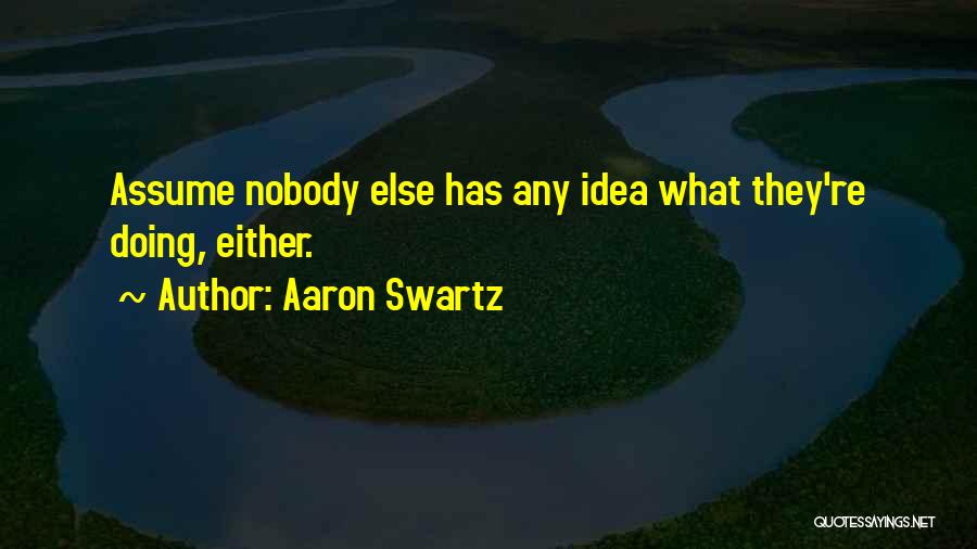 Monsoor Navy Quotes By Aaron Swartz