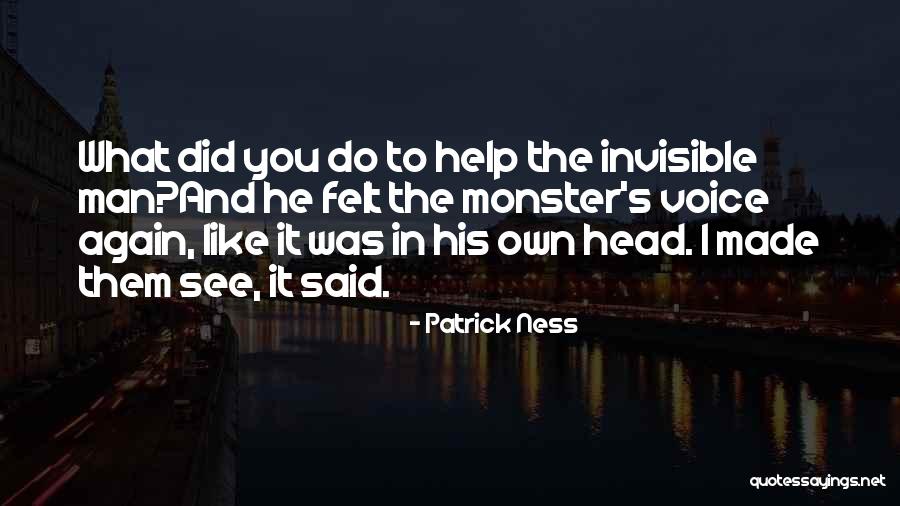Monster Head Quotes By Patrick Ness Monster Head Quotes By Patrick Ness