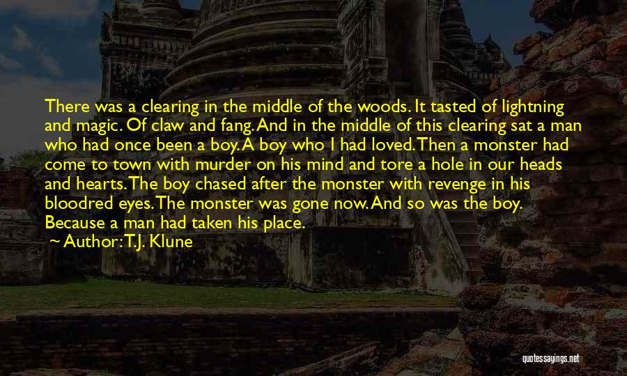 Monster In His Eyes Quotes By T.J. Klune