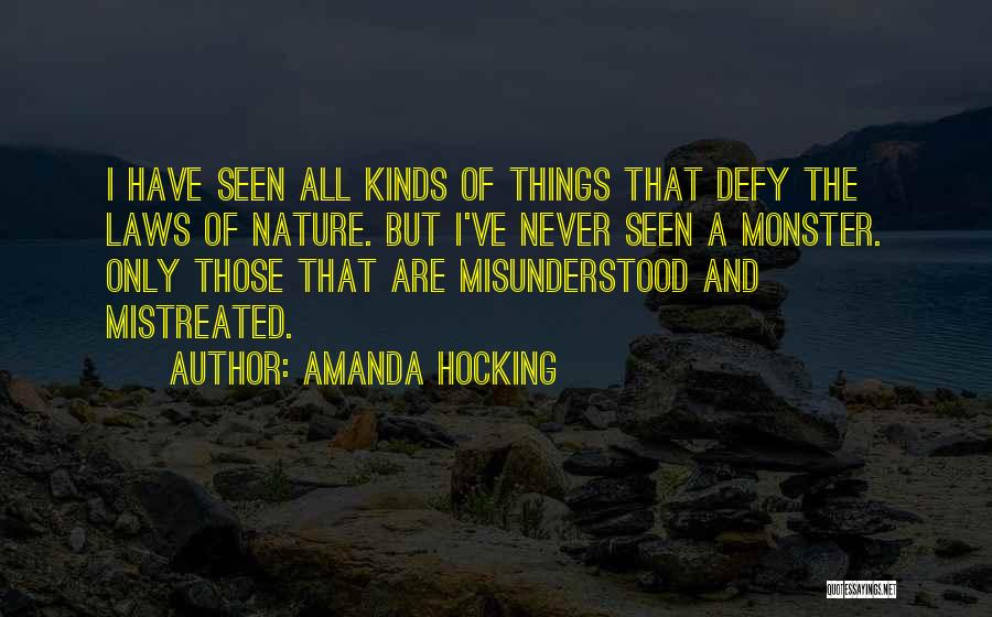 Monster In Laws Quotes By Amanda Hocking