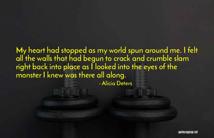 Monster Inc Quotes By Alicia Deters