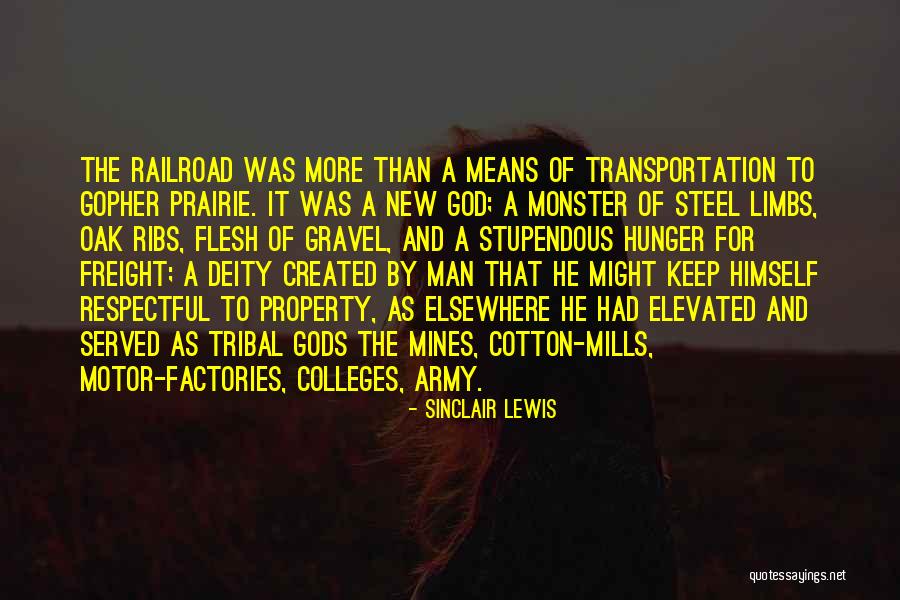 Monster You Created Quotes By Sinclair Lewis Monster You Created Quotes By Sinclair Lewis