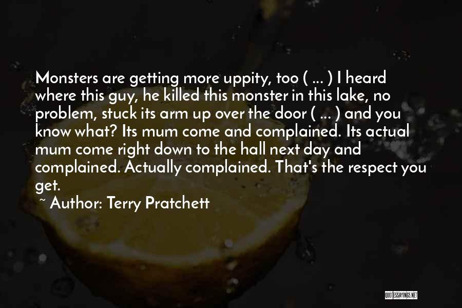 Monsters In Beowulf Quotes By Terry Pratchett