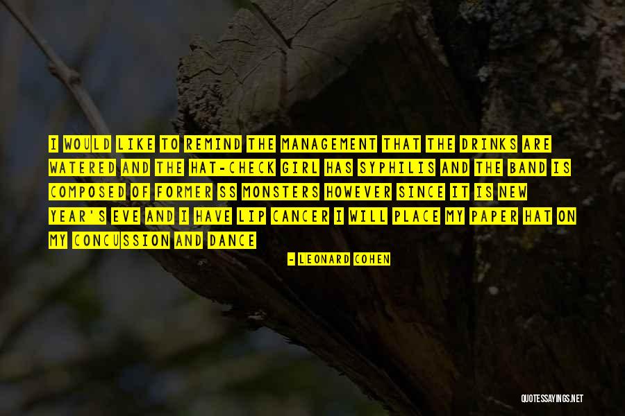 Monsters Quotes By Leonard Cohen Monsters Quotes By Leonard Cohen