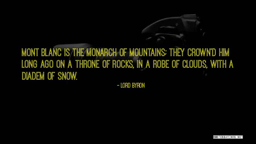 Mont Blanc Quotes By Lord Byron