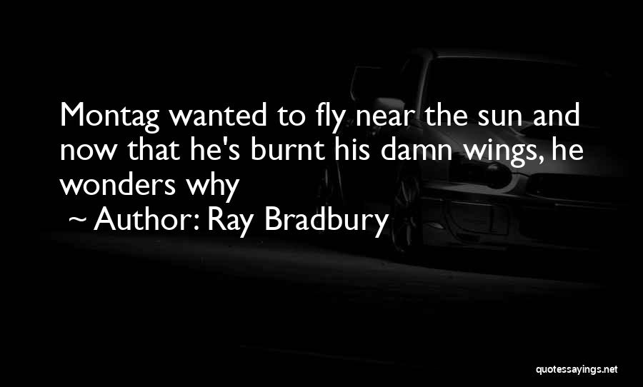 Montag Fahrenheit 451 Quotes By Ray Bradbury