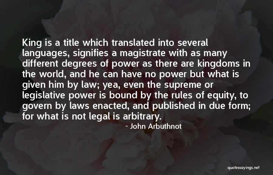 Montaser Zamzam Quotes By John Arbuthnot