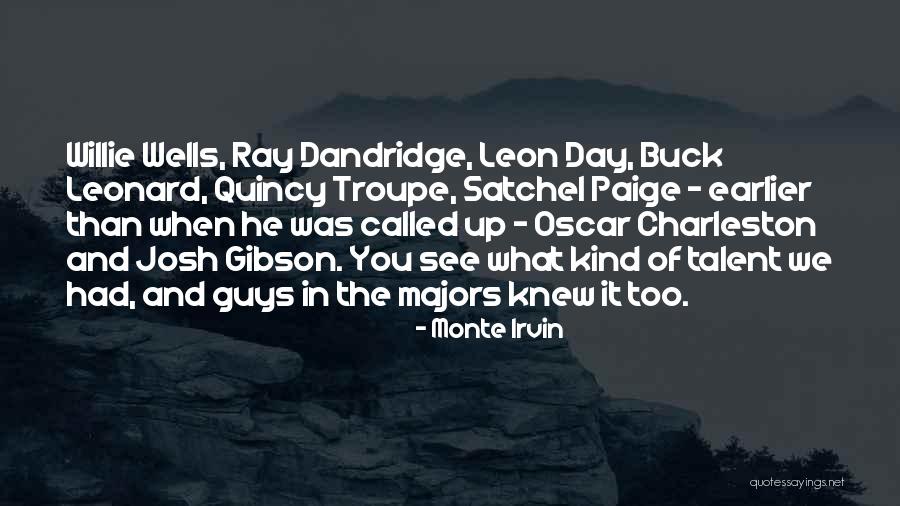 Monte Irvin Quotes 830116 Monte Irvin Quotes 830116