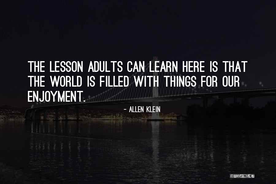 Montecatini Treatment Quotes By Allen Klein Montecatini Treatment Quotes By Allen Klein