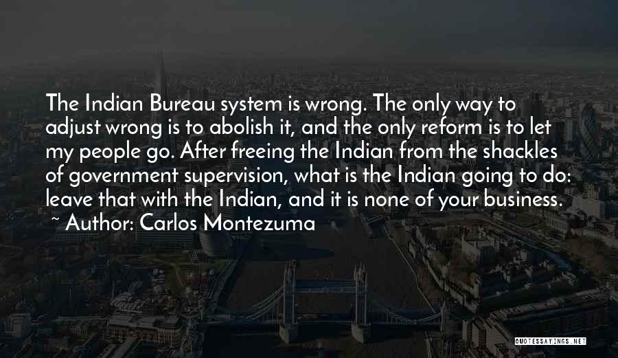 Montezuma 1 Quotes By Carlos Montezuma