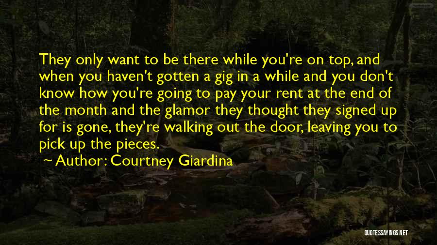 Month End Quotes By Courtney Giardina