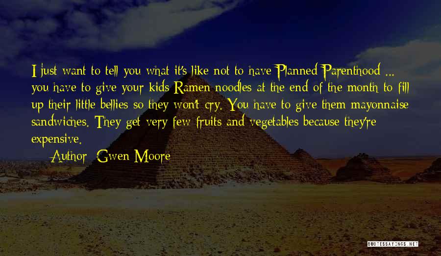 Month End Quotes By Gwen Moore