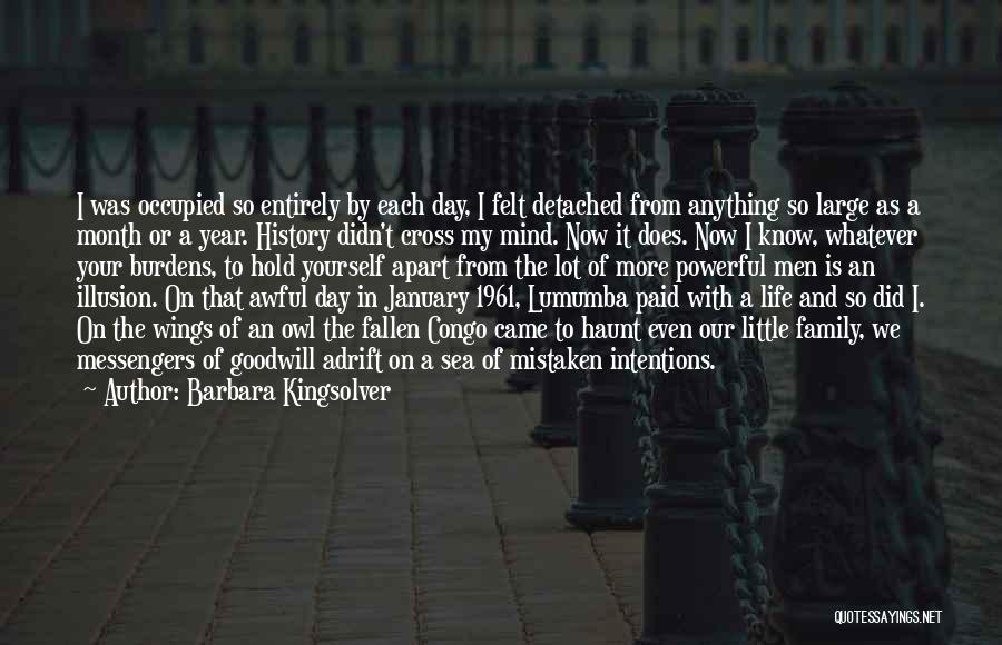 Month Of January Quotes By Barbara Kingsolver