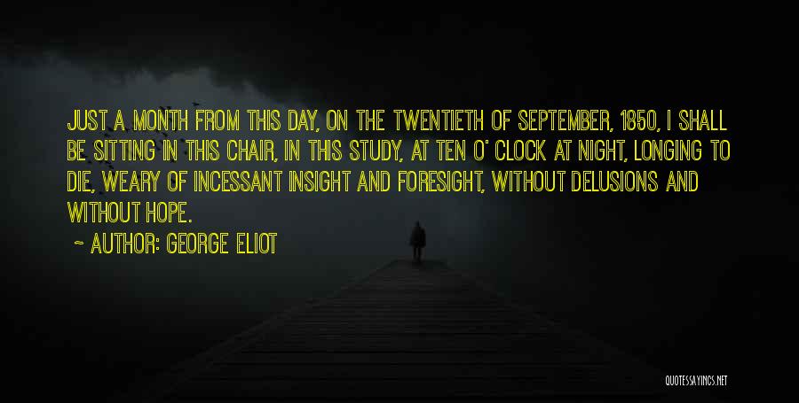 Month Of September Quotes By George Eliot