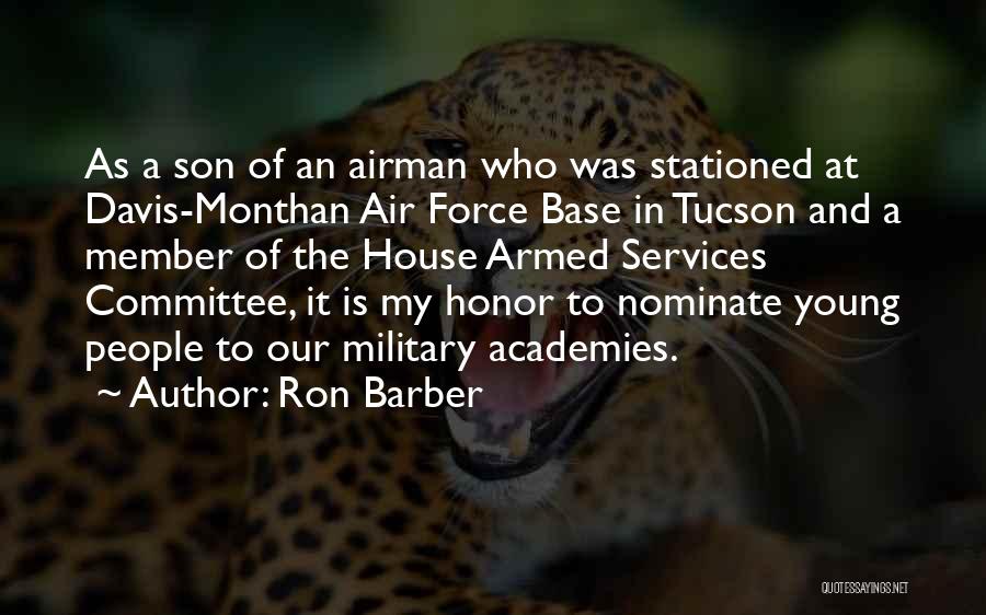 Monthan Air Quotes By Ron Barber