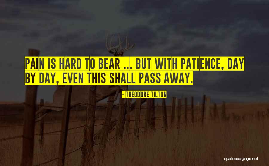 Montis Quotes By Theodore Tilton Montis Quotes By Theodore Tilton