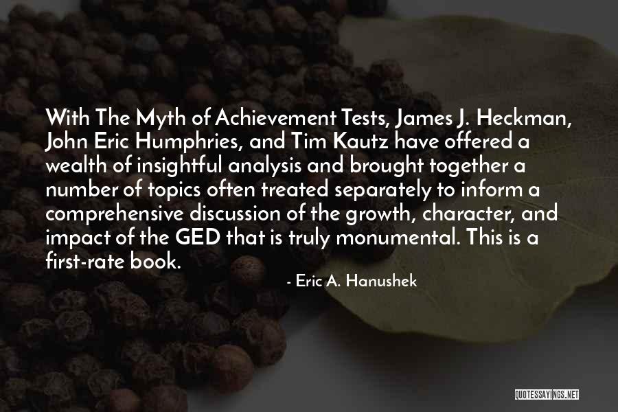 Monumental Achievement Quotes By Eric A. Hanushek Monumental Achievement Quotes By Eric A. Hanushek