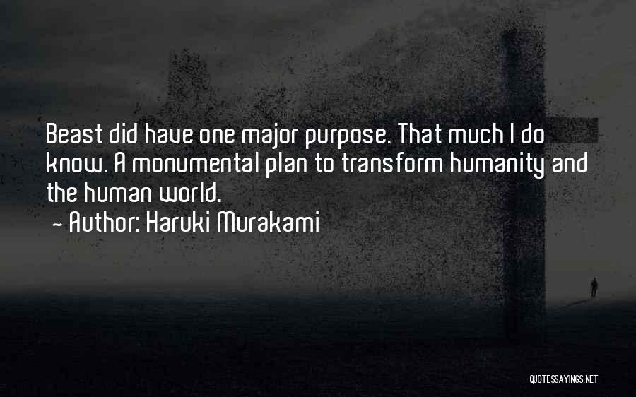 Monumental Quotes By Haruki Murakami