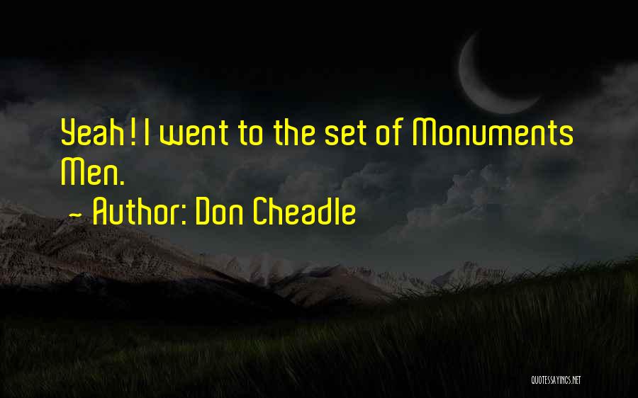 Monuments Men Quotes By Don Cheadle