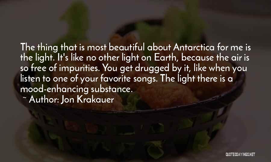 Mood Enhancing Quotes By Jon Krakauer