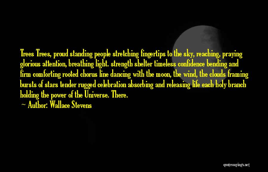 Moon And Clouds Quotes By Wallace Stevens