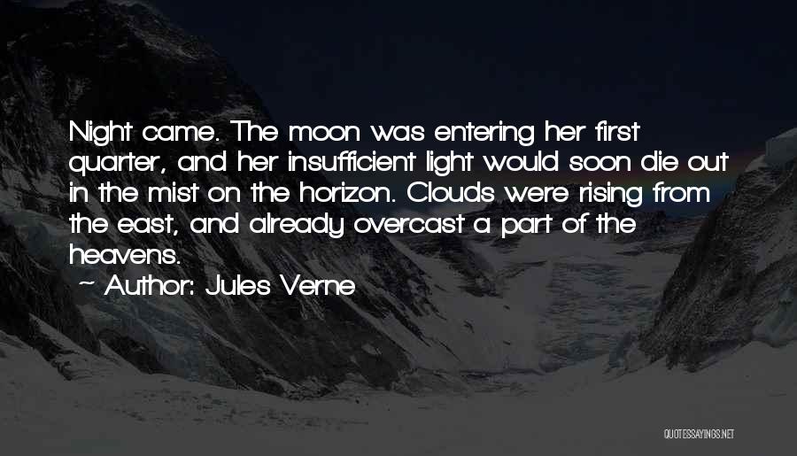 Moon And Night Quotes By Jules Verne