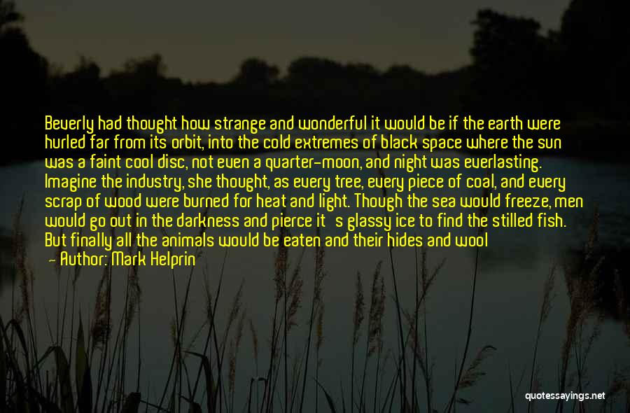 Moon And Sea Quotes By Mark Helprin