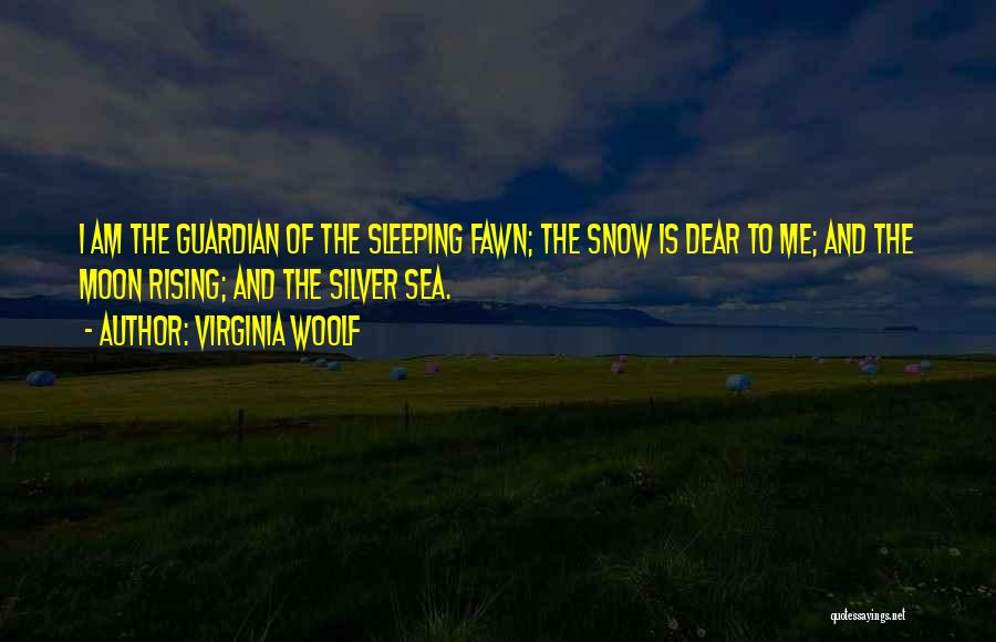 Moon And Sea Quotes By Virginia Woolf