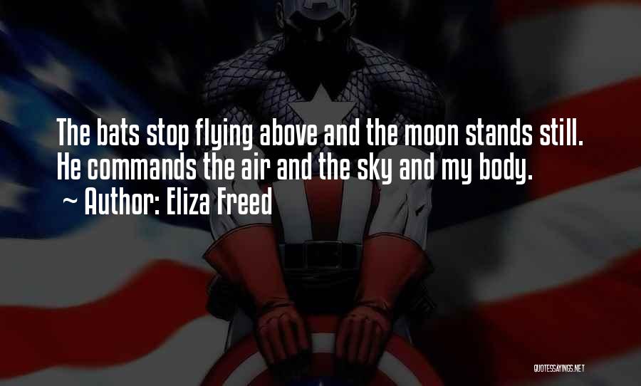 Moon And Sky Quotes By Eliza Freed