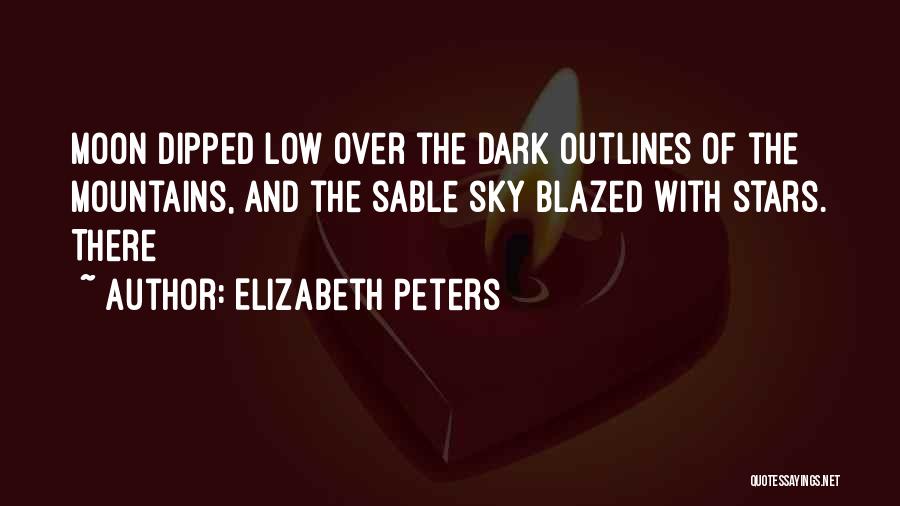 Moon And Sky Quotes By Elizabeth Peters