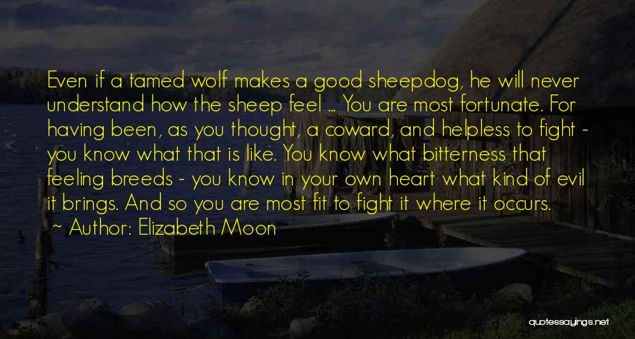 Moon And Wolf Quotes By Elizabeth Moon