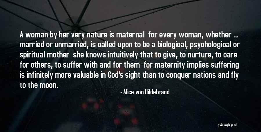 Moon And Woman Quotes By Alice Von Hildebrand Moon And Woman Quotes By Alice Von Hildebrand