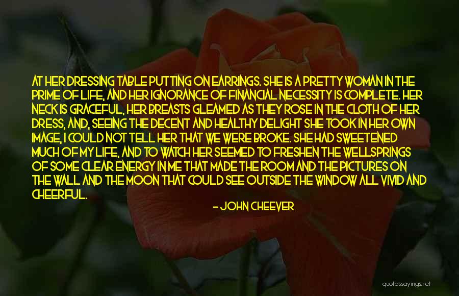 Moon And Woman Quotes By John Cheever Moon And Woman Quotes By John Cheever