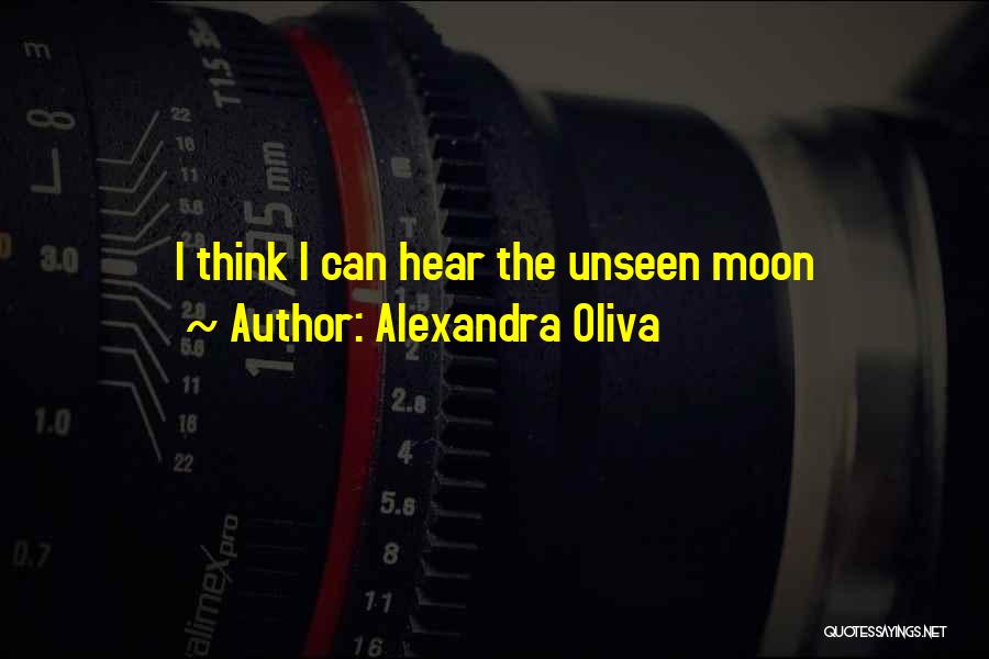 Moon Beauty Quotes By Alexandra Oliva