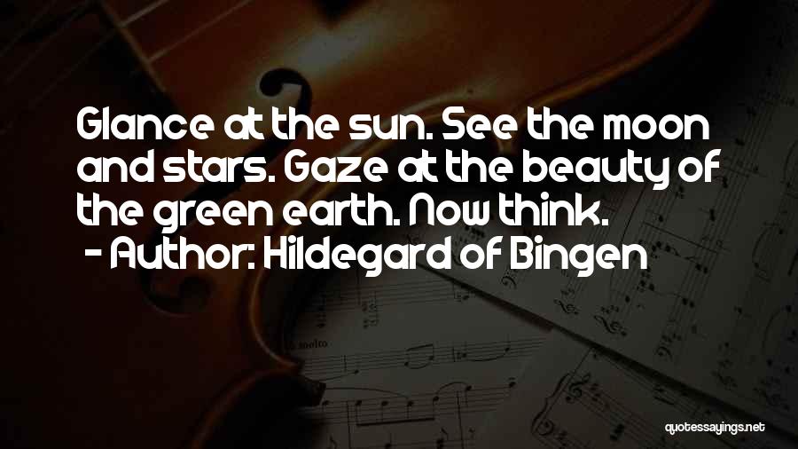 Moon Beauty Quotes By Hildegard Of Bingen