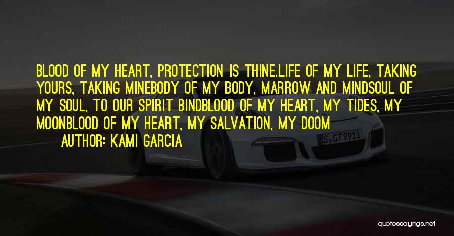 Moon Blood Quotes By Kami Garcia