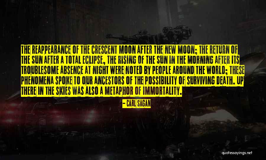 Moon Eclipse Quotes By Carl Sagan Moon Eclipse Quotes By Carl Sagan