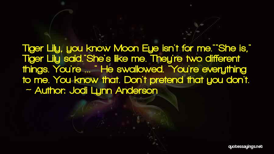 Moon Eye Quotes By Jodi Lynn Anderson