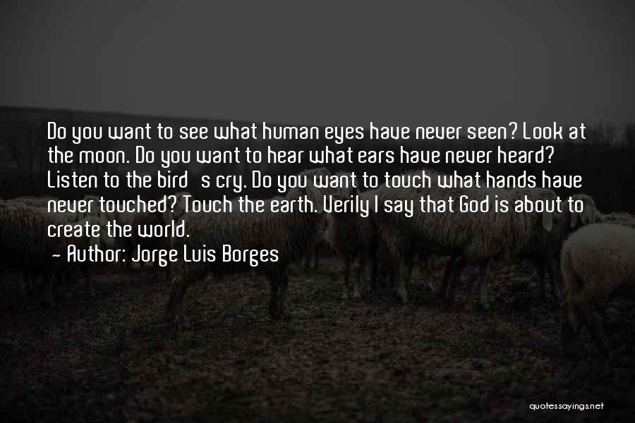 Moon Eye Quotes By Jorge Luis Borges