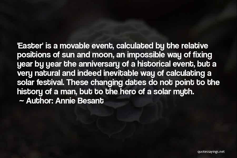 Moon Festival Quotes By Annie Besant