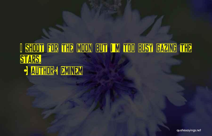 Moon Gazing Quotes By Eminem