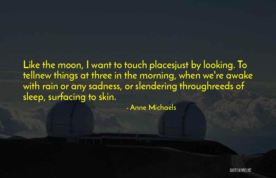 Moon In Morning Quotes By Anne Michaels Moon In Morning Quotes By Anne Michaels