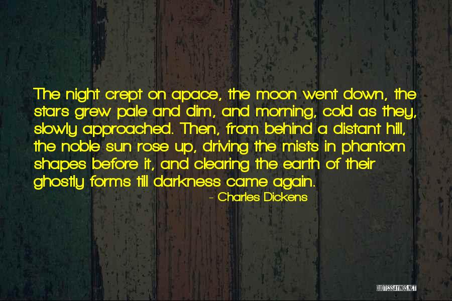Moon In Morning Quotes By Charles Dickens Moon In Morning Quotes By Charles Dickens