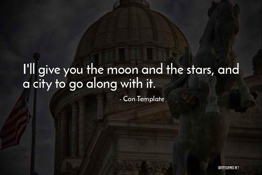Moon N Stars Quotes By Con Template Moon N Stars Quotes By Con Template