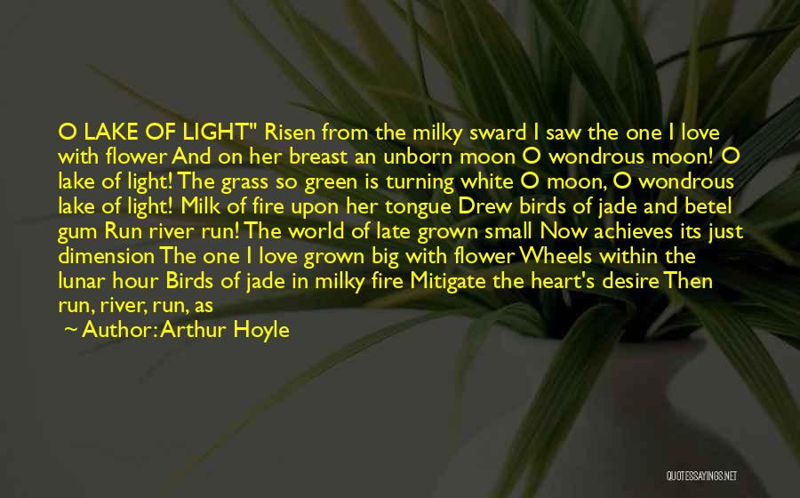 Moon Night Love Quotes By Arthur Hoyle